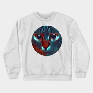 Chubby mycat, revolution for cats Crewneck Sweatshirt